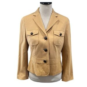 St. Emile Women's Wool Cashmere Blend Blazer US 8